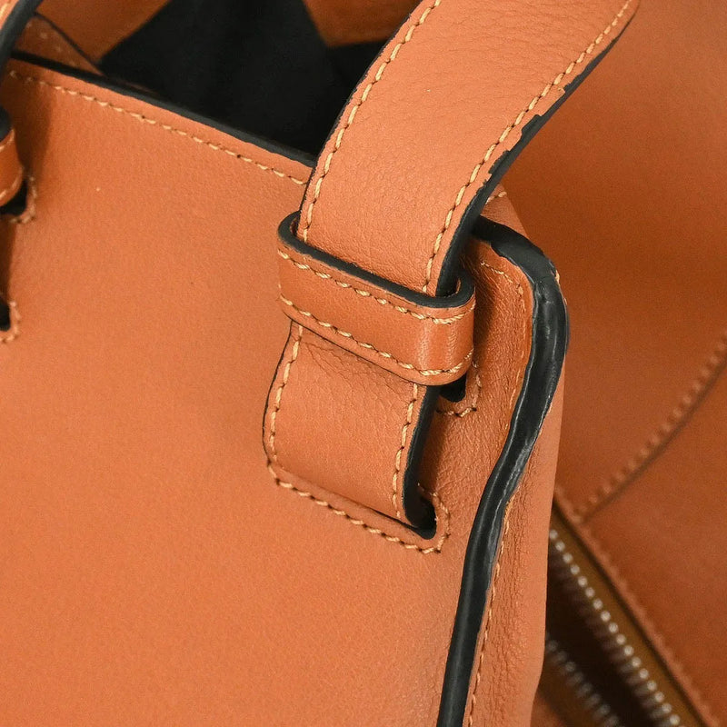 Loewe Hammock Leather Brown Bag