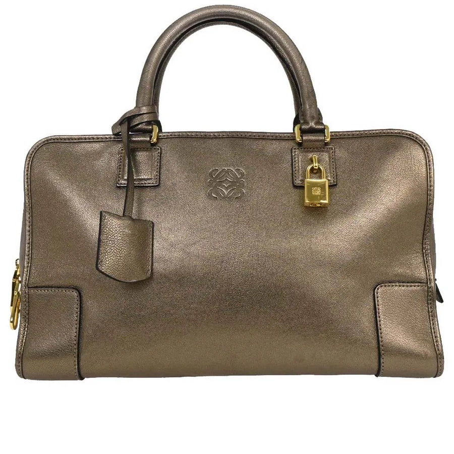 Loewe Amazona Leather Gold Bag