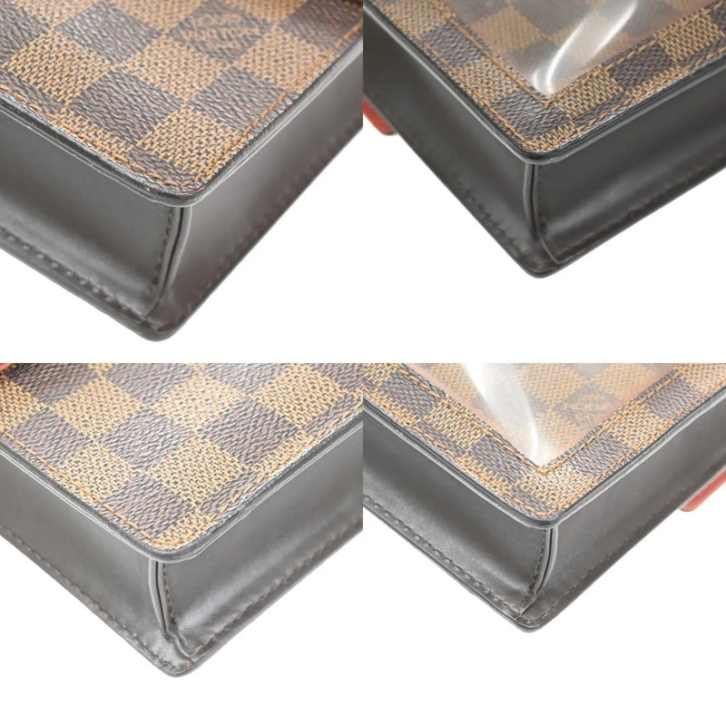 Louis Vuitton Portobello Messenger Damier Brown Canvas Bag