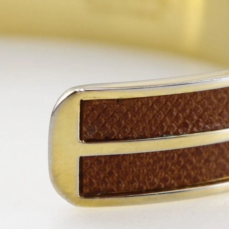 Louis Vuitton Anagram Bangle Gold Plated Gold_plated Jewelry
