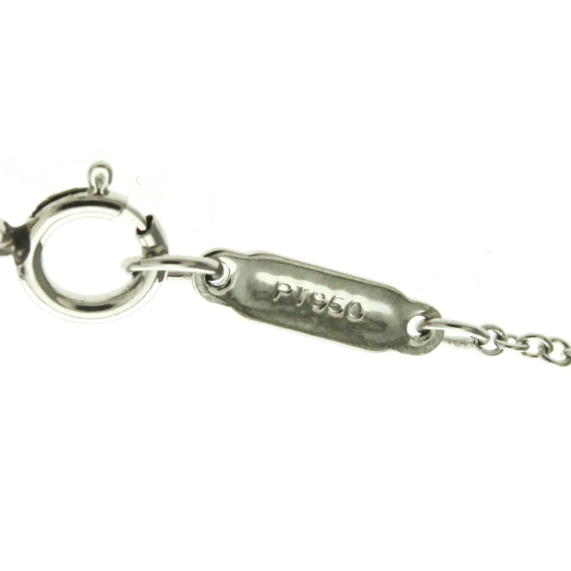 Tiffany & Co. Soleste Round Pendant Platinum With Diamonds Silver Jewelry