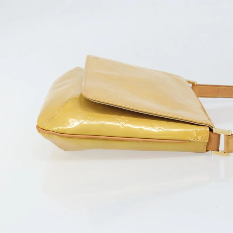 Louis Vuitton Thompson Street Monogram Vernis Beige Patent_leather Bag