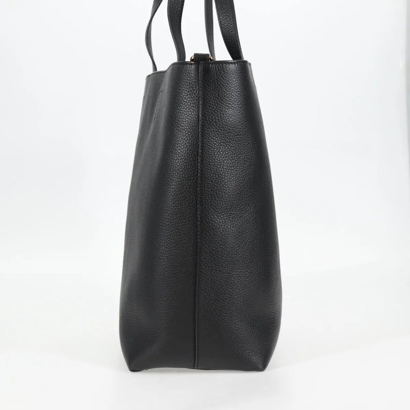 Versace Medusa Tote Leather Black Bag