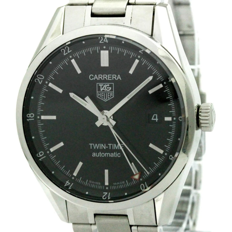 Tag Heuer Carrera Calibre 7 Date Automatic Stainless Steel Watch