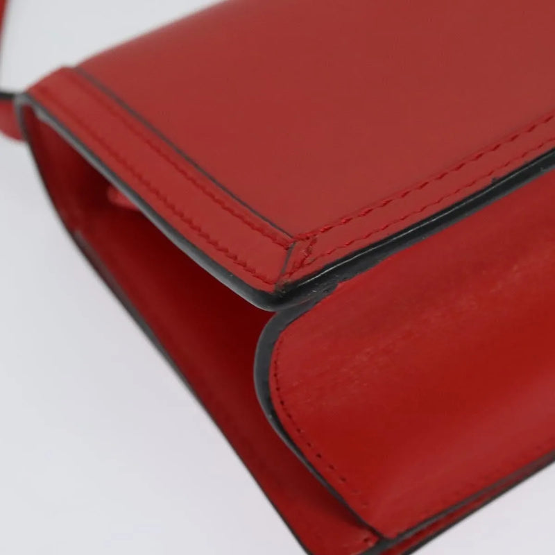 Loewe Barcelona Leather Red Bag