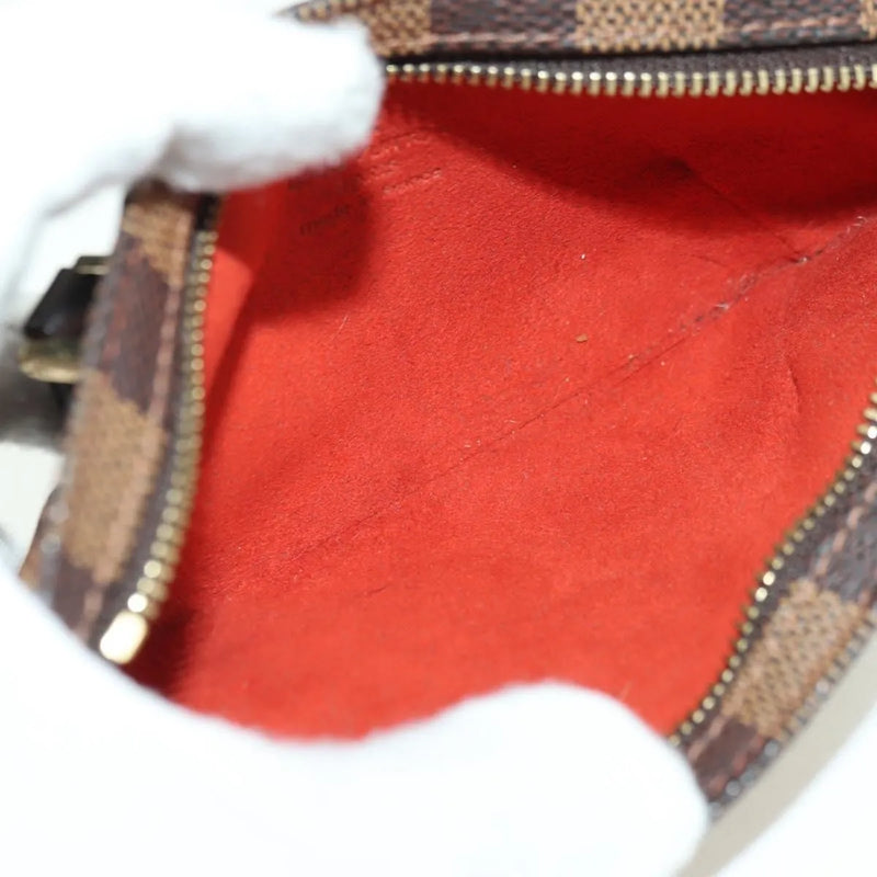 Louis Vuitton Manosque Pochette Damier Brown Canvas Bag
