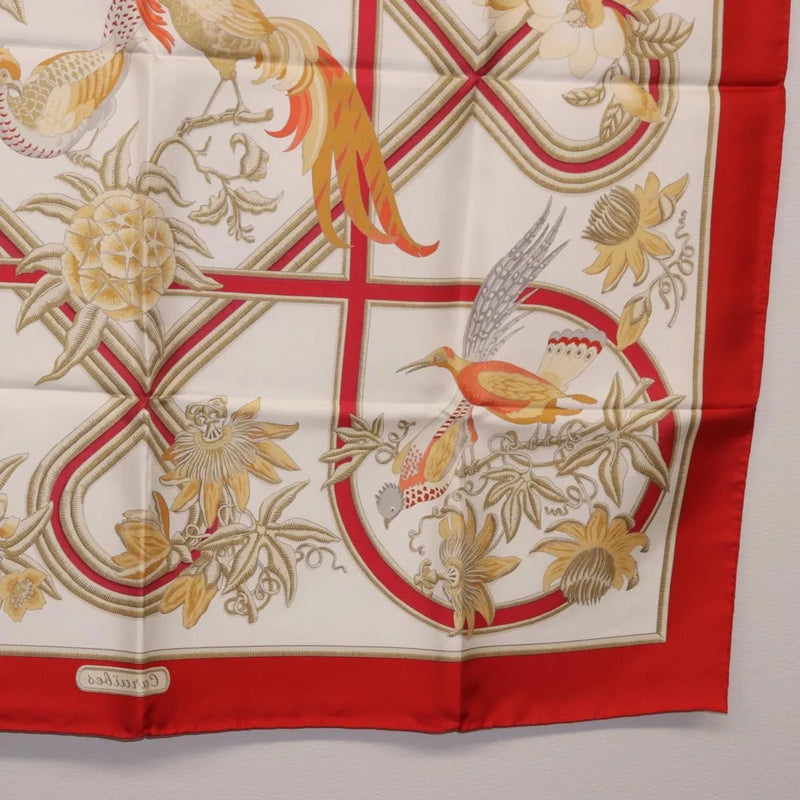 Hermes Carré 90 Silk Multicolor Red Accessory