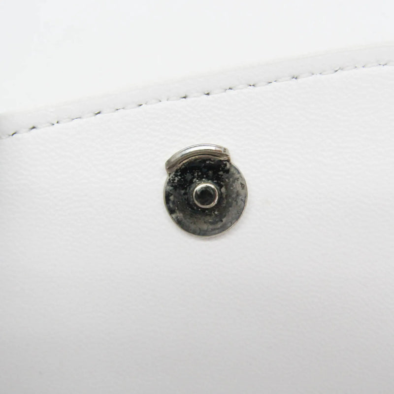 Burberry Olympia Flap Leather White Bag