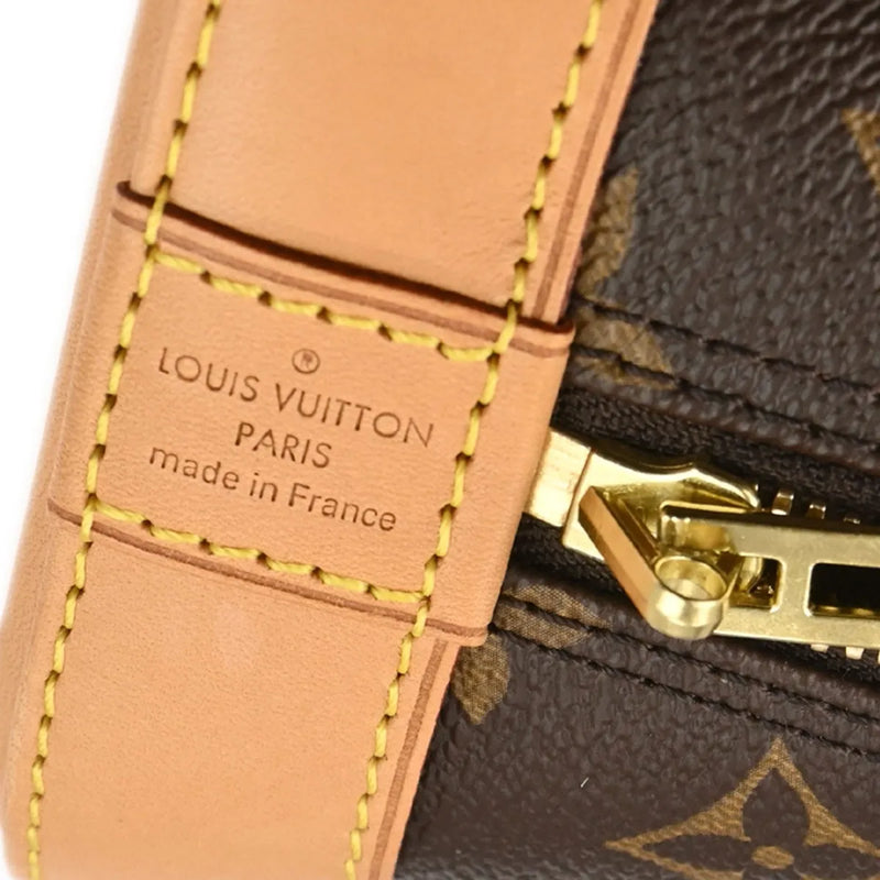 Louis Vuitton Alma Limited Edition World Tour Monogram Canvas Brown Bag