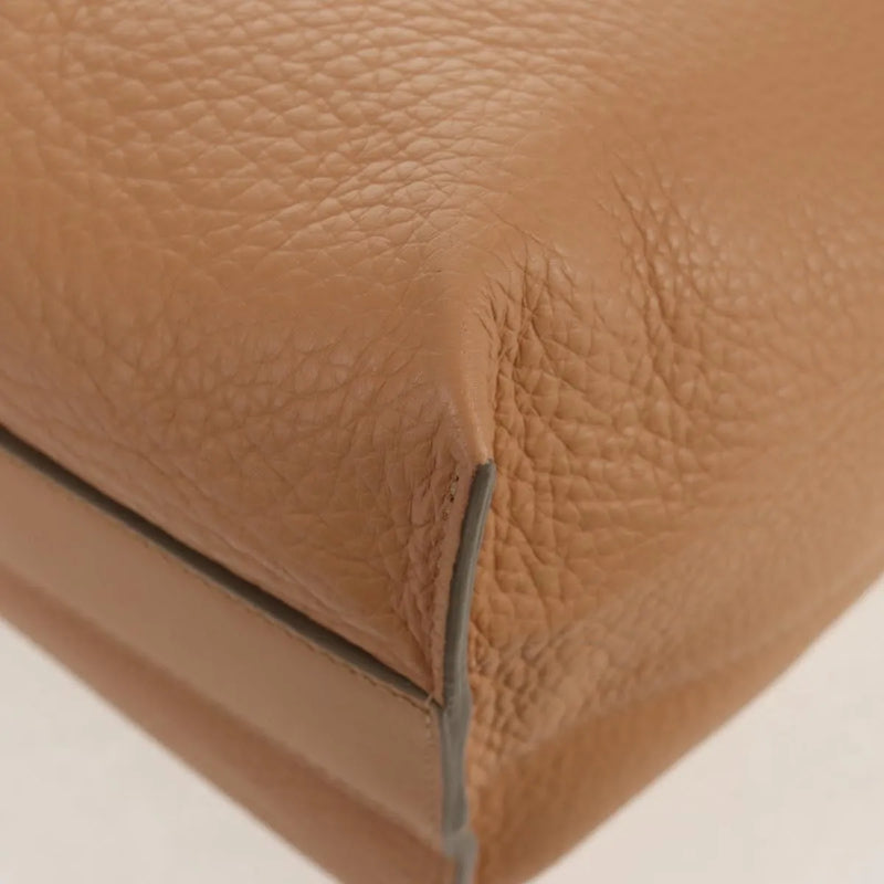 Chloe Cate Satchel Leather Beige Bag