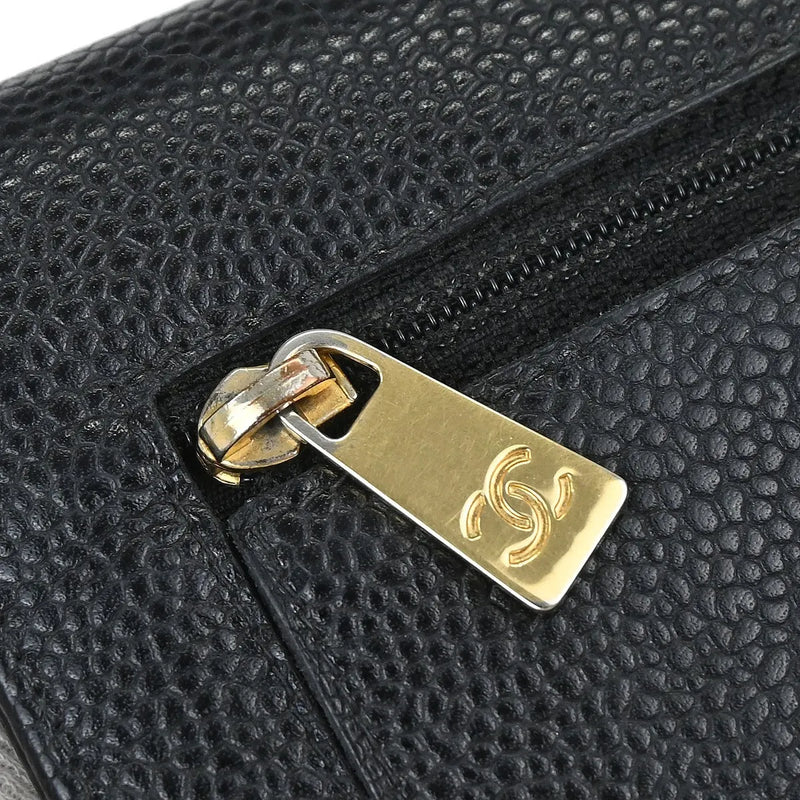 Chanel Timeless Cc French Caviar Black Calfskin Accessory