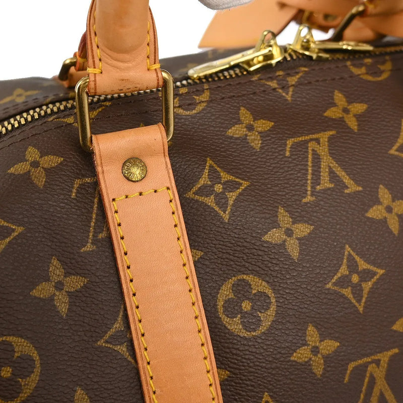Louis Vuitton Keepall Monogram Canvas Brown Bag
