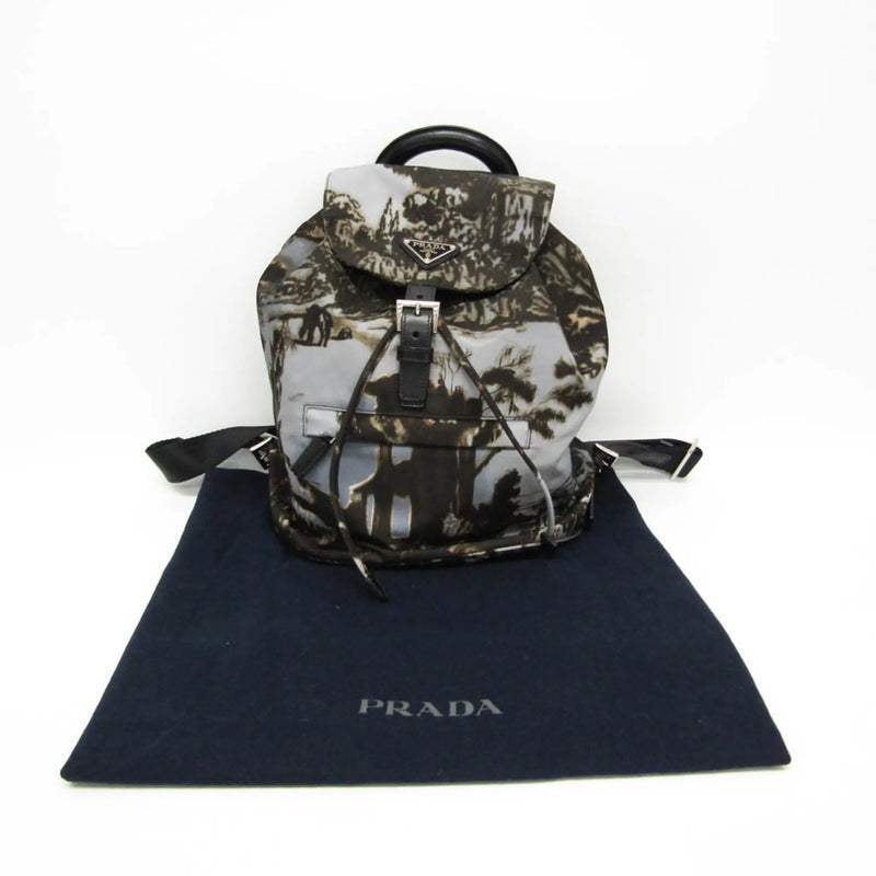 Prada Camouflage Tessuto Multicolour Nylon Bag