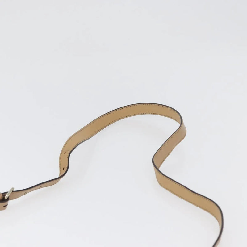 Gucci Flap Messenger Gg Coated Canvas Beige Bag