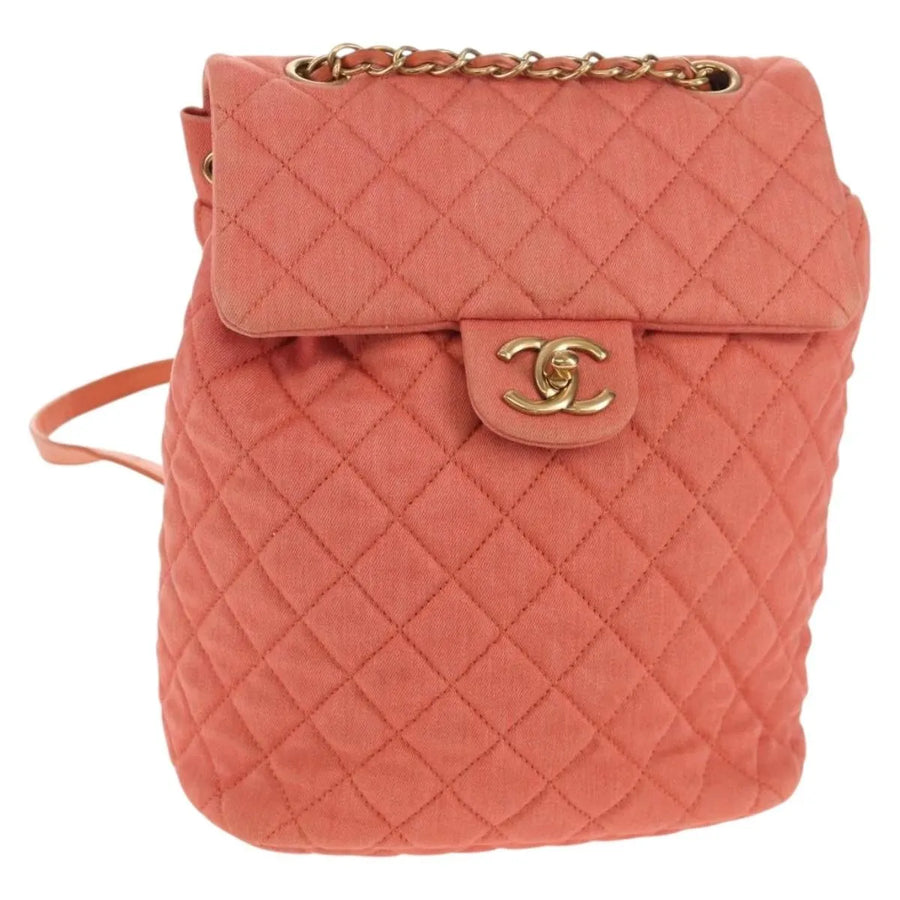 Chanel Vintage Flap Denim Pink Denim_jeans Bag