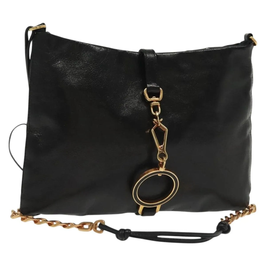 Prada Bow Vernice Saffiano Leather Black Bag