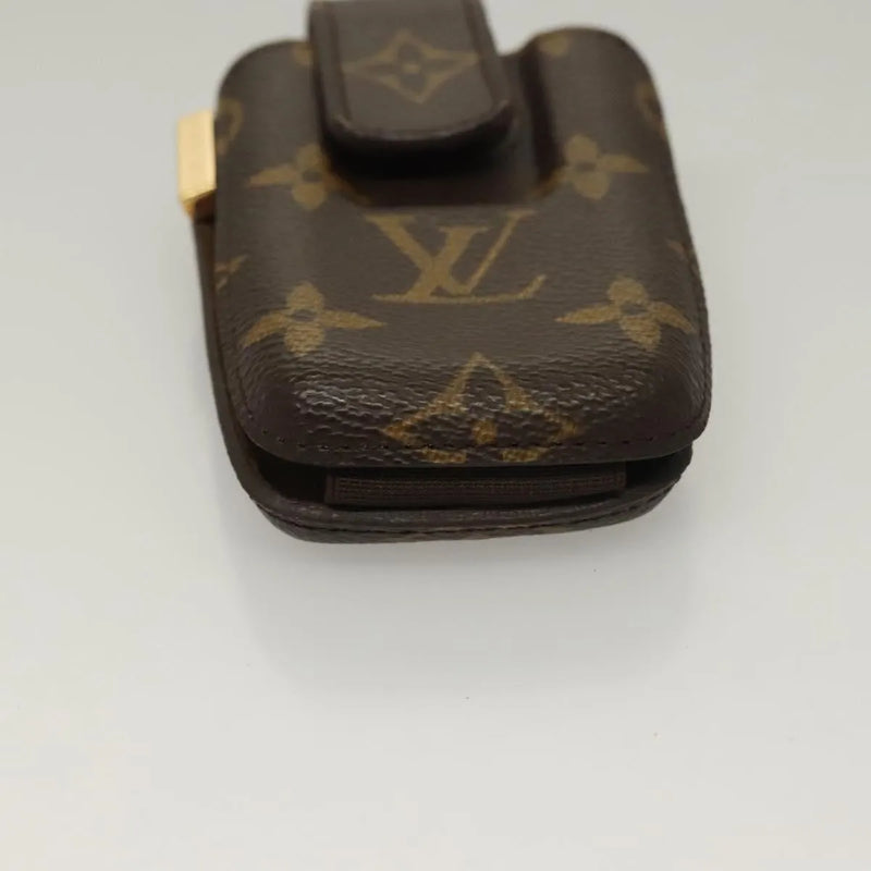 Louis Vuitton Etui Phone Case Monogram Canvas Brown Bag