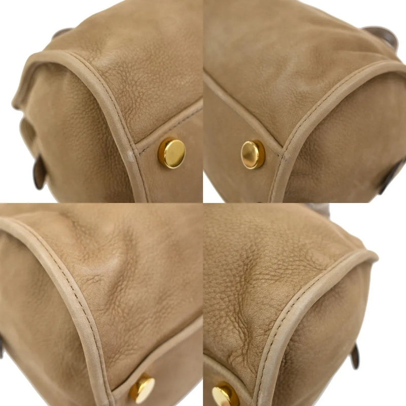 Gucci Twice Satchel Nubuck With Python Brown Suede Bag