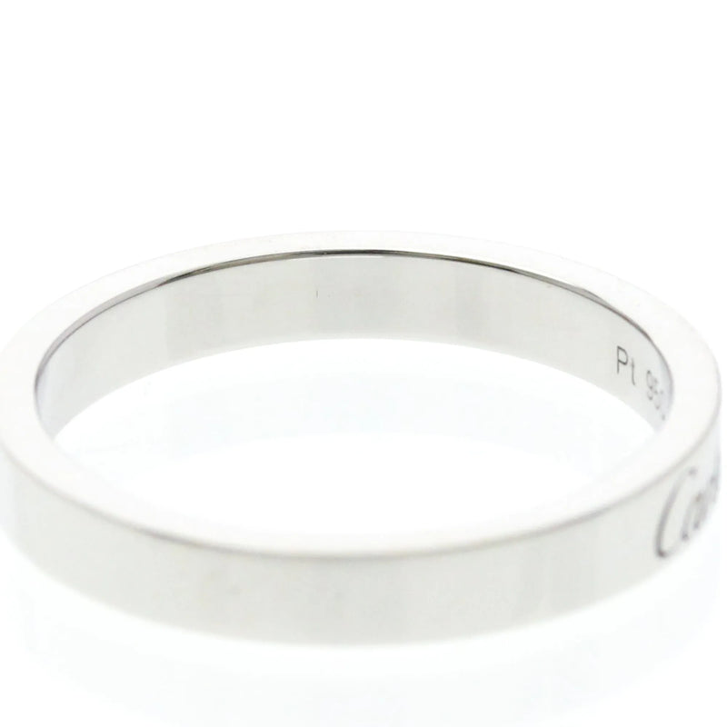 Cartier C De Wedding Band Platinum Silver Jewelry
