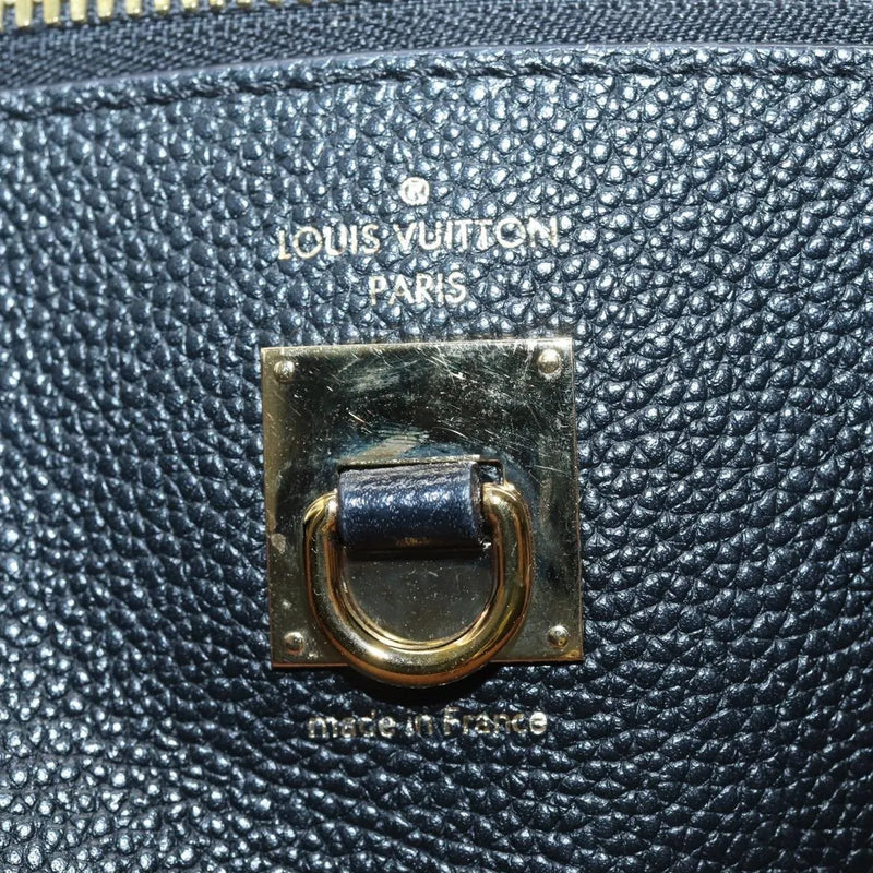 Louis Vuitton City Steamer Leather Black Bag
