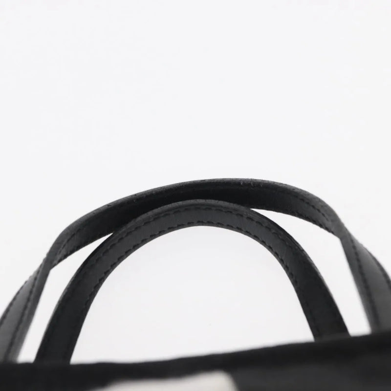 Fendi Vintage Canvas Black Bag