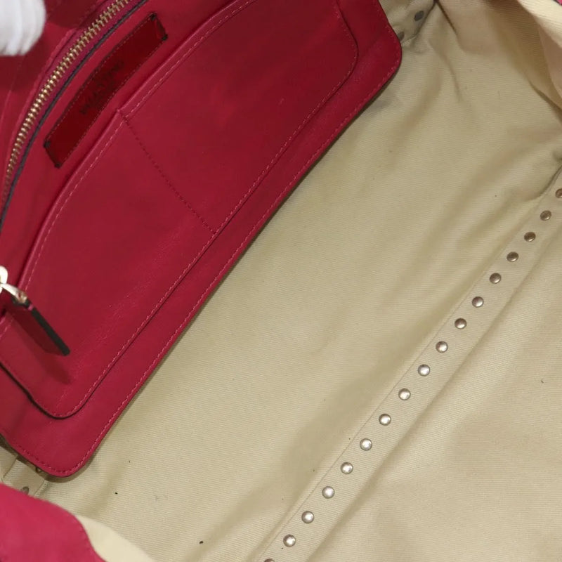 Valentino Garavani Rockstud Tote Soft Leather Pink Bag