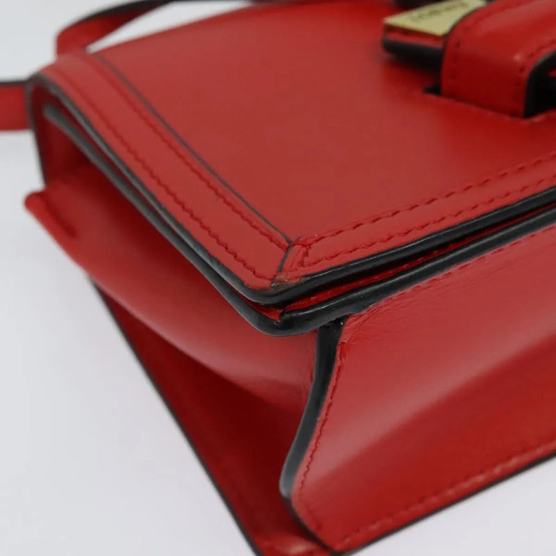 Loewe Barcelona Leather Red Bag
