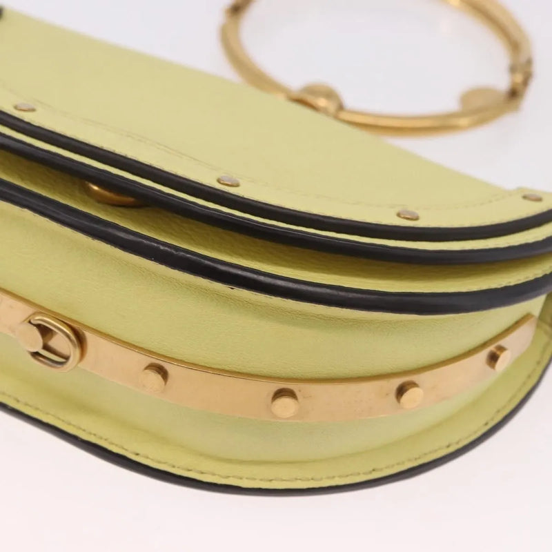 Chloe Nile Leather Yellow Bag