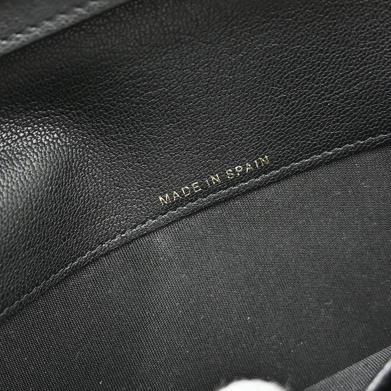 Chanel Timeless Cc French Caviar Black Calfskin Accessory
