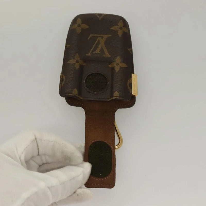 Louis Vuitton Etui Phone Case Monogram Canvas Brown Bag