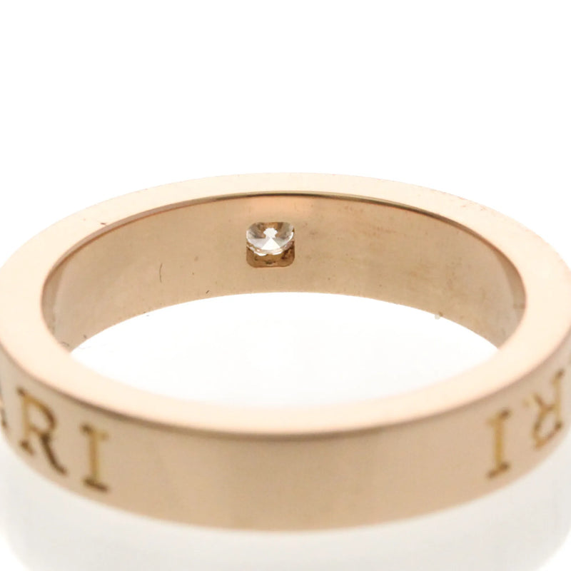 Bvlgari Band 18k Rose Gold With Diamond Pink_gold Jewelry