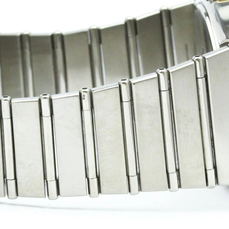 Omega Constellation Quartz Stainless Steel And Yellow Gold Watch