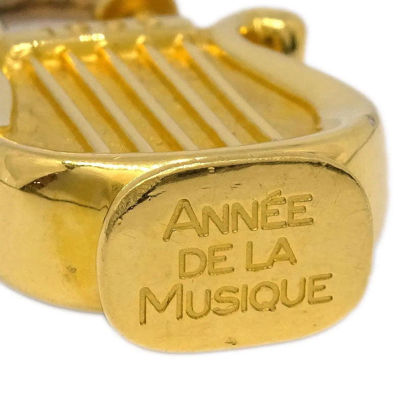 Hermes Harp Cadena Padlock 1996 Limited Metal Design Gold Gold_plated Accessory