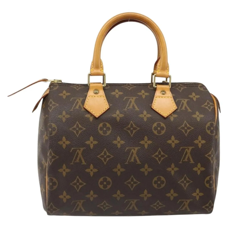 Louis Vuitton Speedy Monogram Canvas Neutral Bag