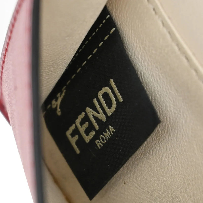 Fendi Peekaboo Leather Red Accessory