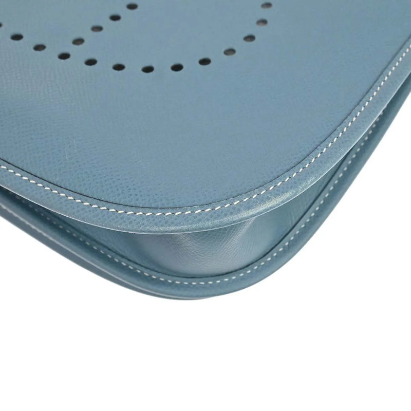 Hermes Evelyne Bag Gen Ii Epsom Blue Leather