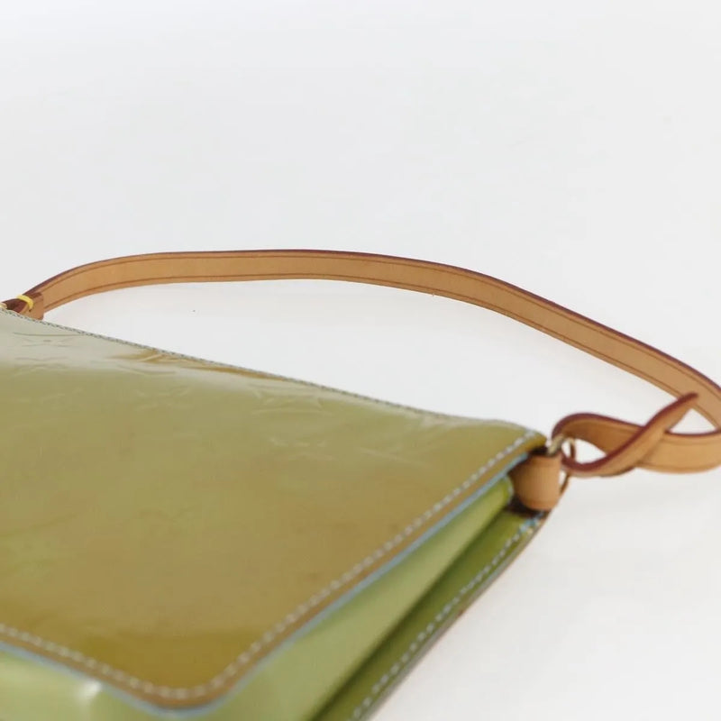 Louis Vuitton Lexington Pochette Monogram Vernis Blue Patent_leather Bag