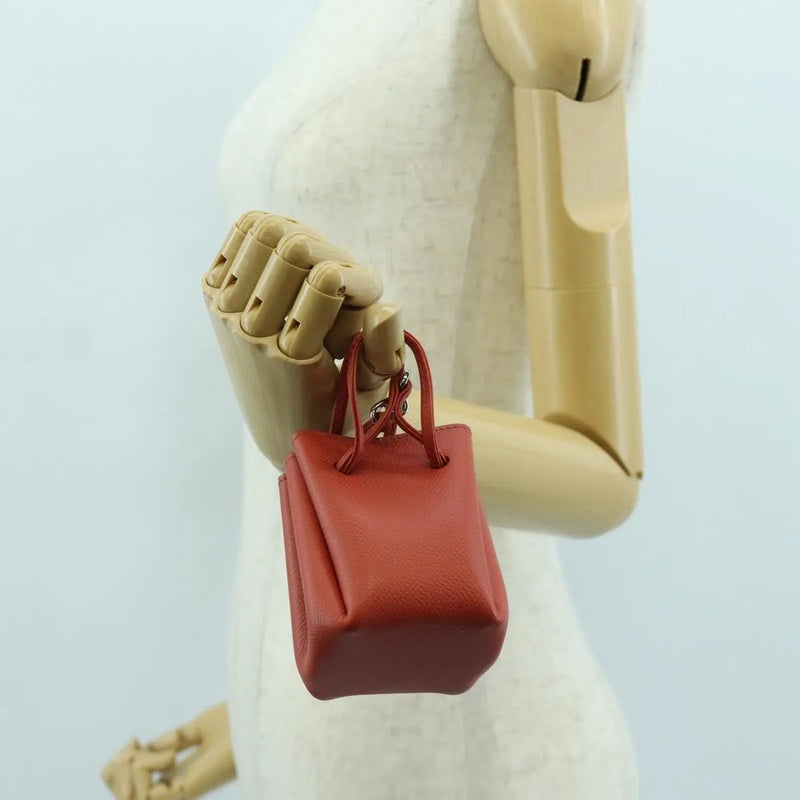Hermes Vespa Leather Red Bag