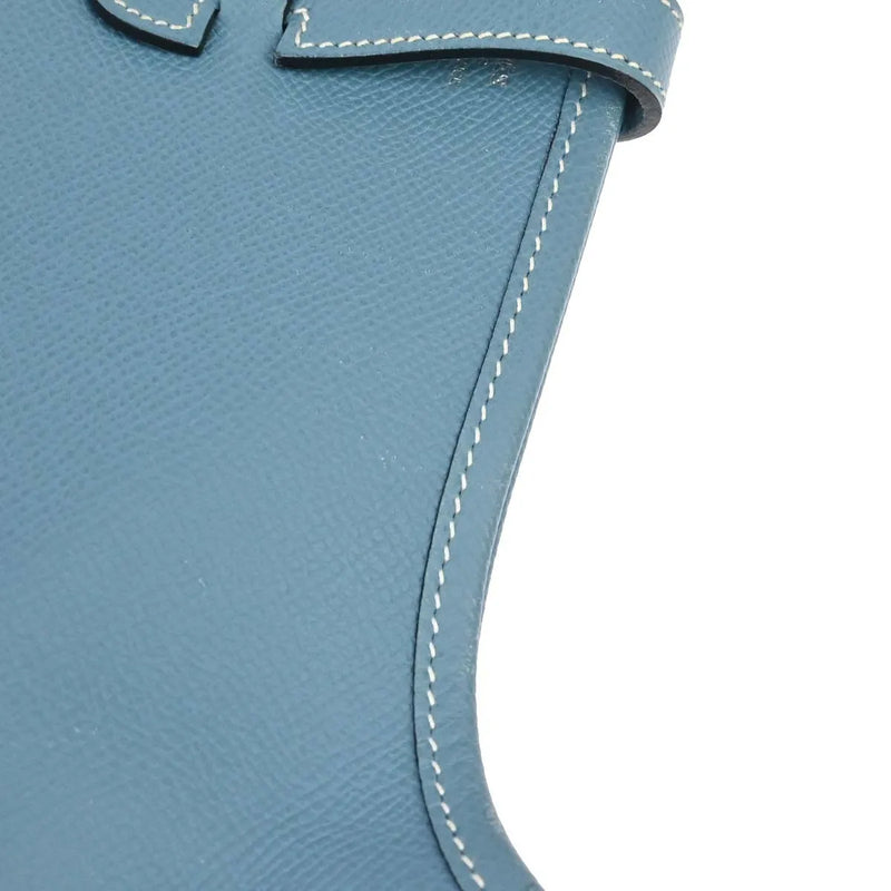 Hermes Evelyne Bag Gen Ii Epsom Blue Leather