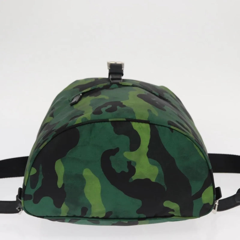 Prada Camouflage Tessuto Green Nylon Bag