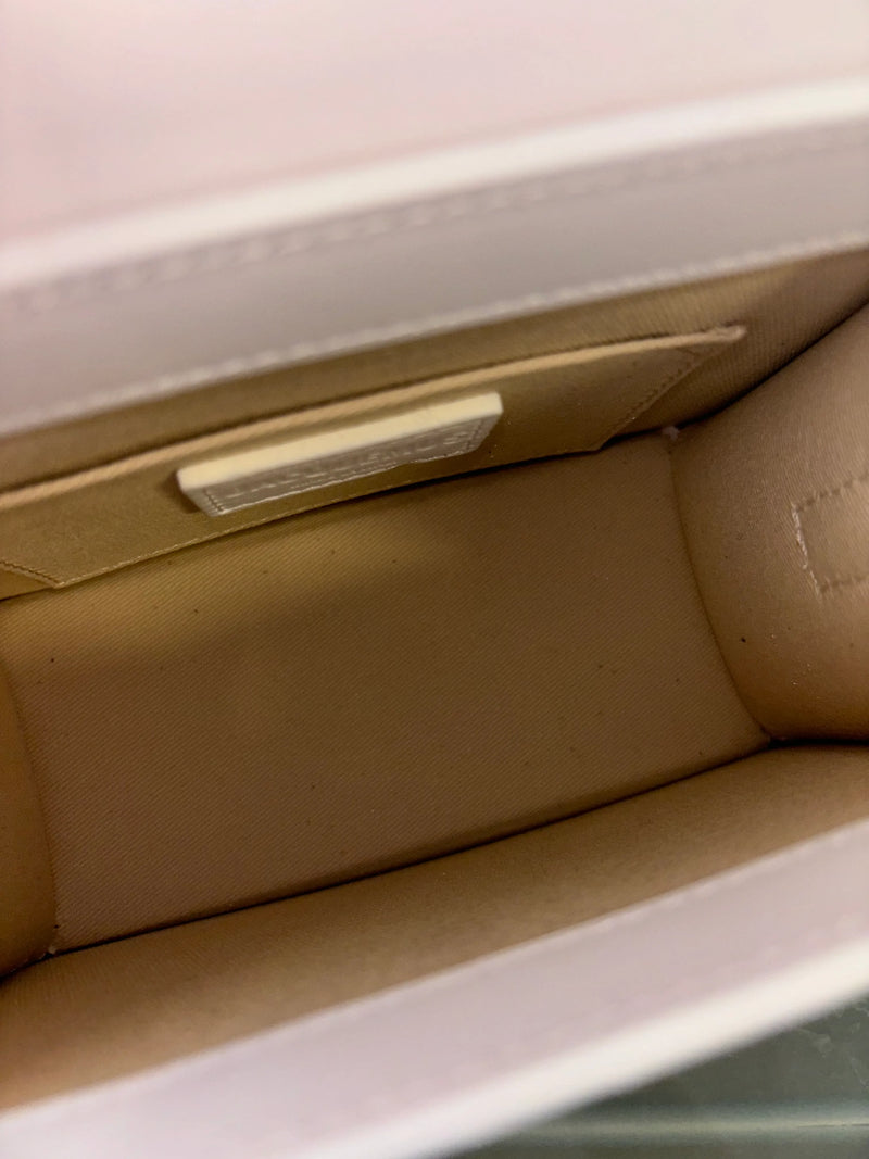Jacquemus Le Chiquito Moyen Leather White Bag