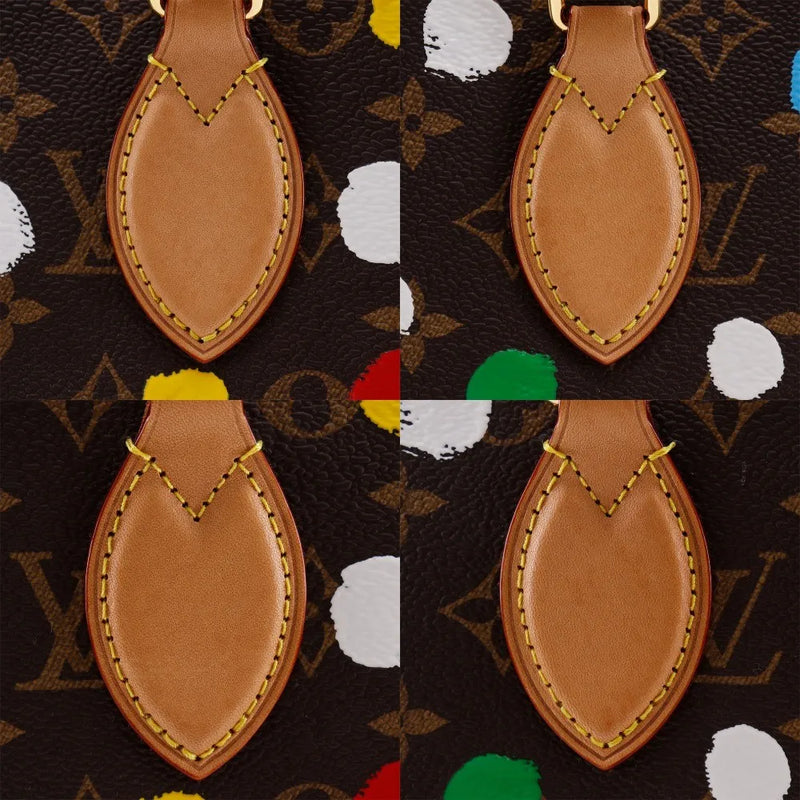 Louis Vuitton Onthego Tote Yayoi Kusama Painted Dots Monogram Canvas Multicolour Bag