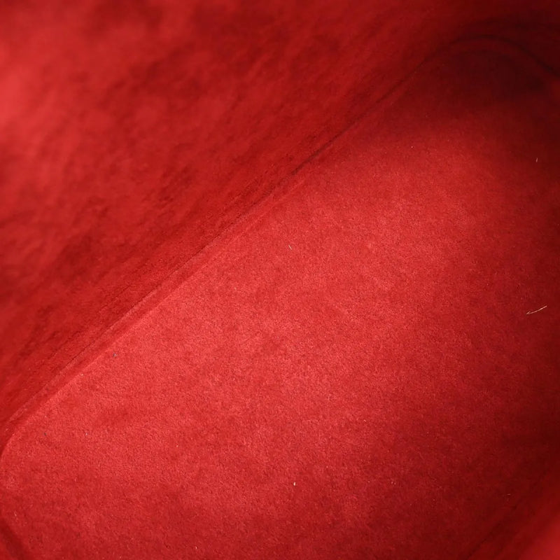Louis Vuitton Alma Epi Leather Red Bag