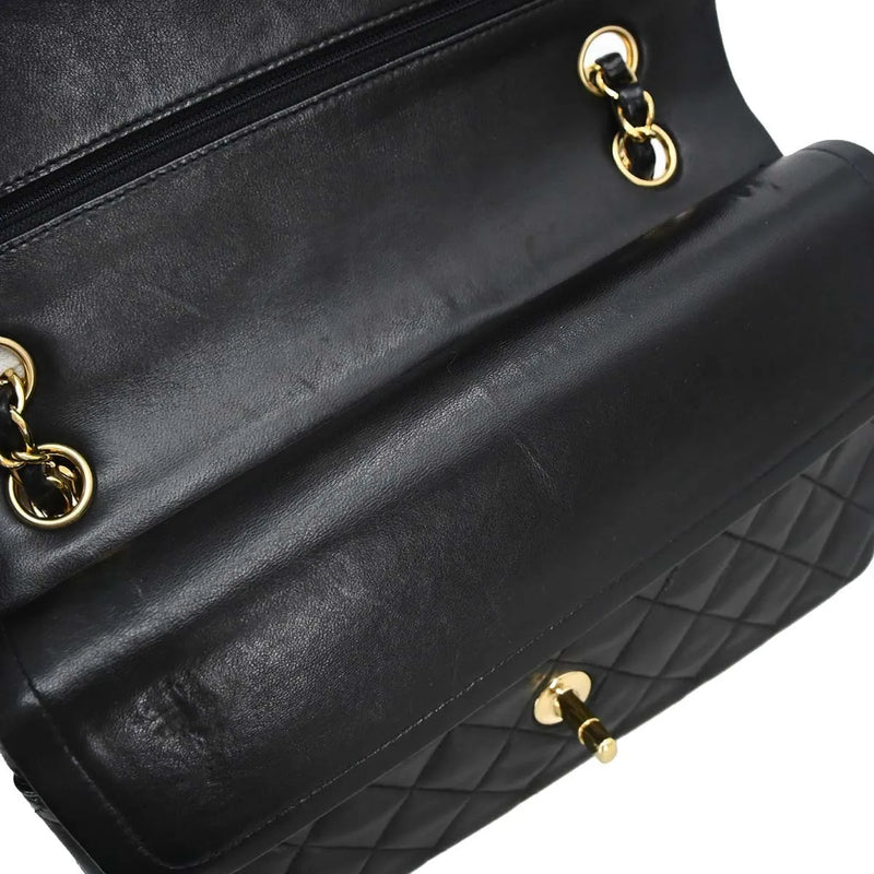 Chanel Timeless - Classic Double Flap Leather Black Bag