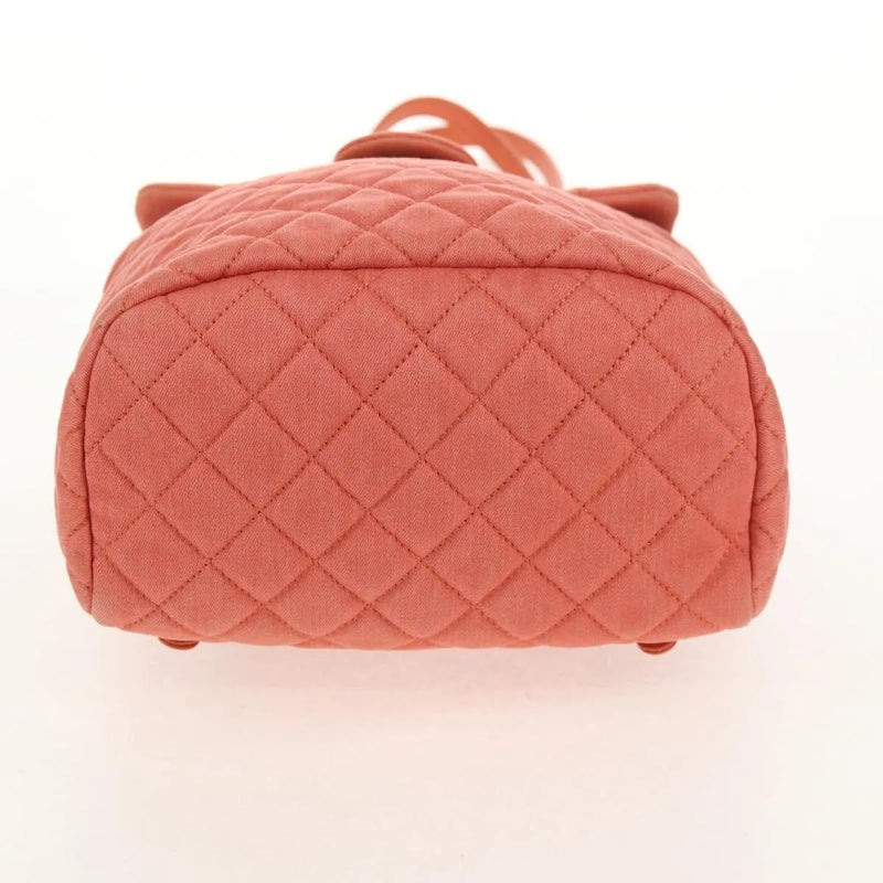 Chanel Vintage Flap Denim Pink Denim_jeans Bag