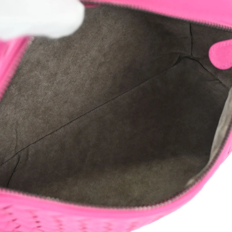 Bottega Veneta Intrecciato Leather Pink Bag