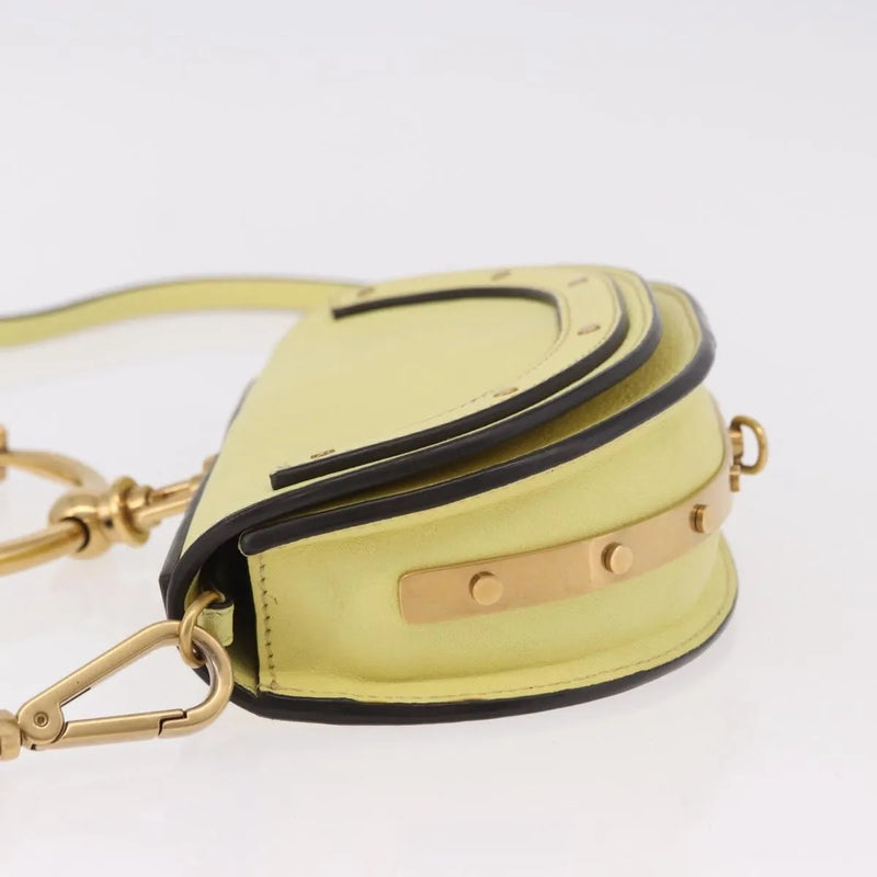Chloe Nile Leather Yellow Bag