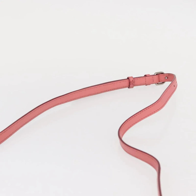 Burberry D-Ring Shoulder Leather Pink Bag