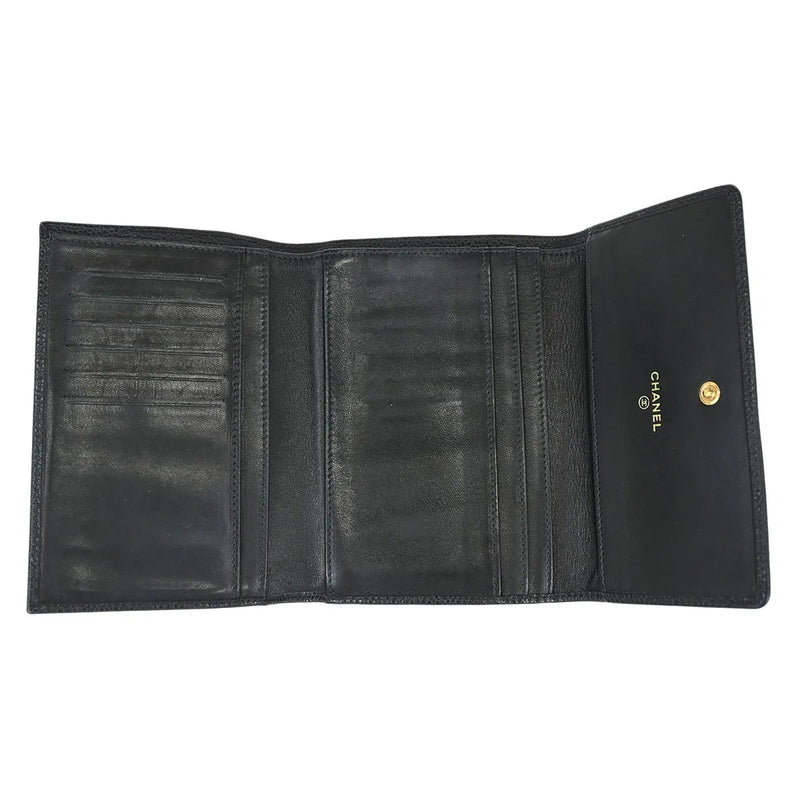 Chanel Timeless Cc French Caviar Black Calfskin Accessory