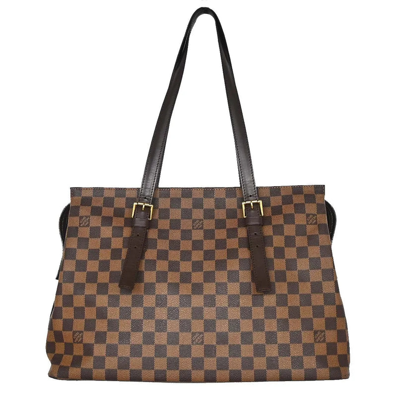 Louis Vuitton Chelsea Damier Brown Canvas Bag
